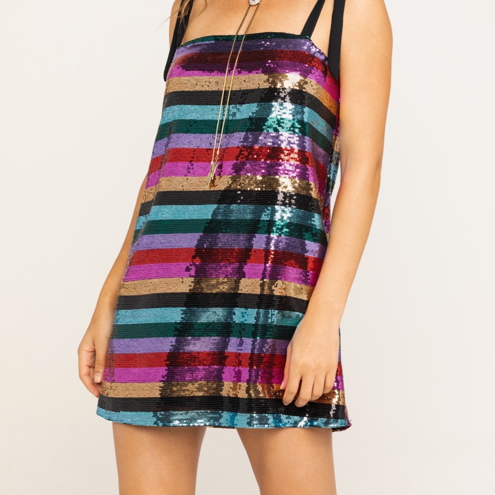 Show Me Your MuMu Super Slip Tie Dress